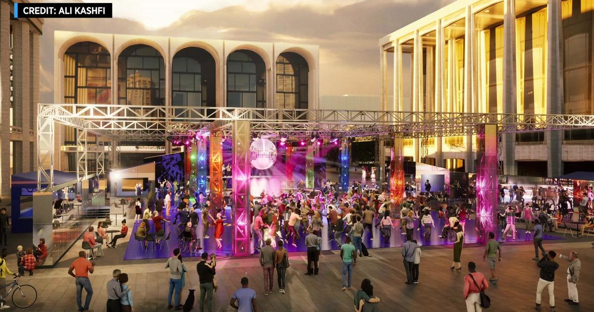 Lincoln Center announces over 300 free summer events, including outdoor disco floor CBS New York