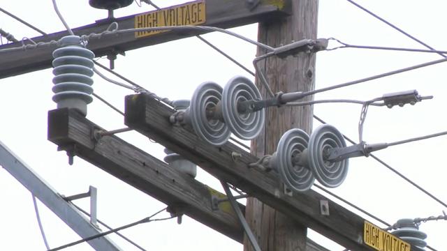 Power Company Upgrades Power Lines And Infrastructure 