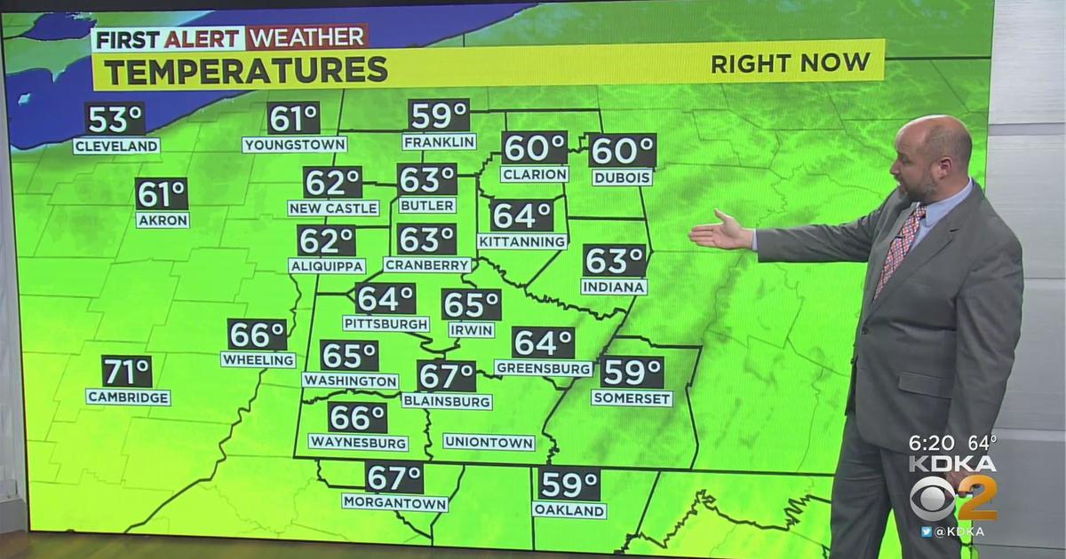 KDKA-TV Evening Forecast (4/22) - CBS Pittsburgh