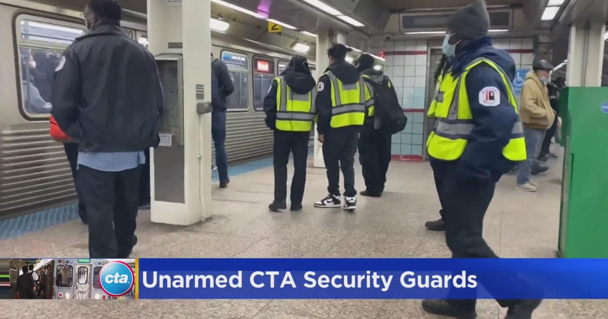 CTA ramping up security plan with more unarmed guards - CBS Chicago