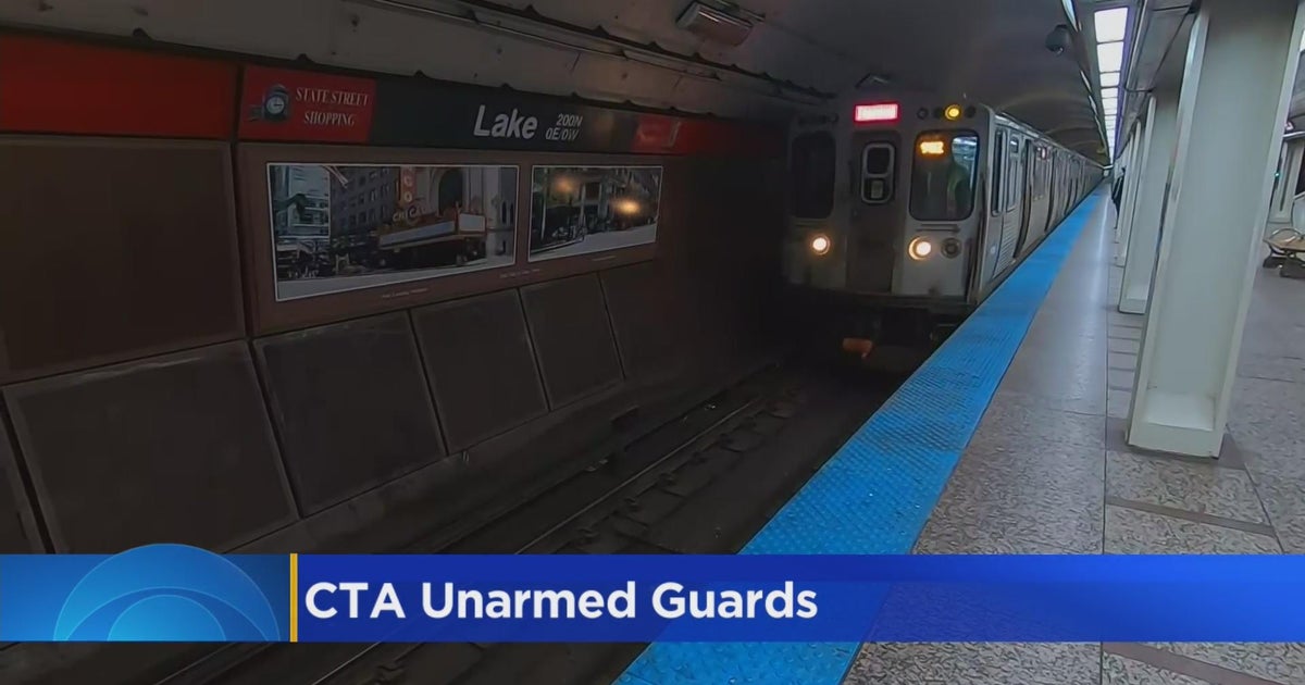 Will unarmed guards on CTA be sufficient to curb crime? - CBS Chicago