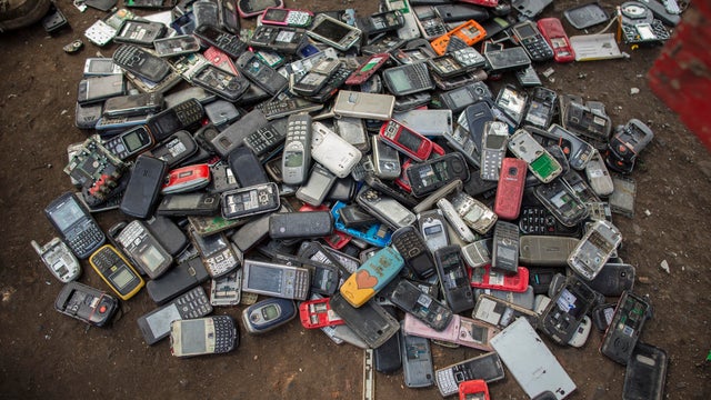 Recycling of electronic scrap in Africa