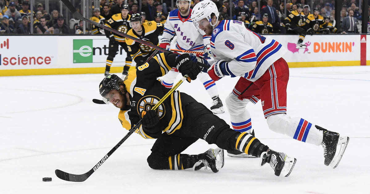 Pastrnak Scores 39th Goal In Bruins' Win Over Rangers - CBS New York