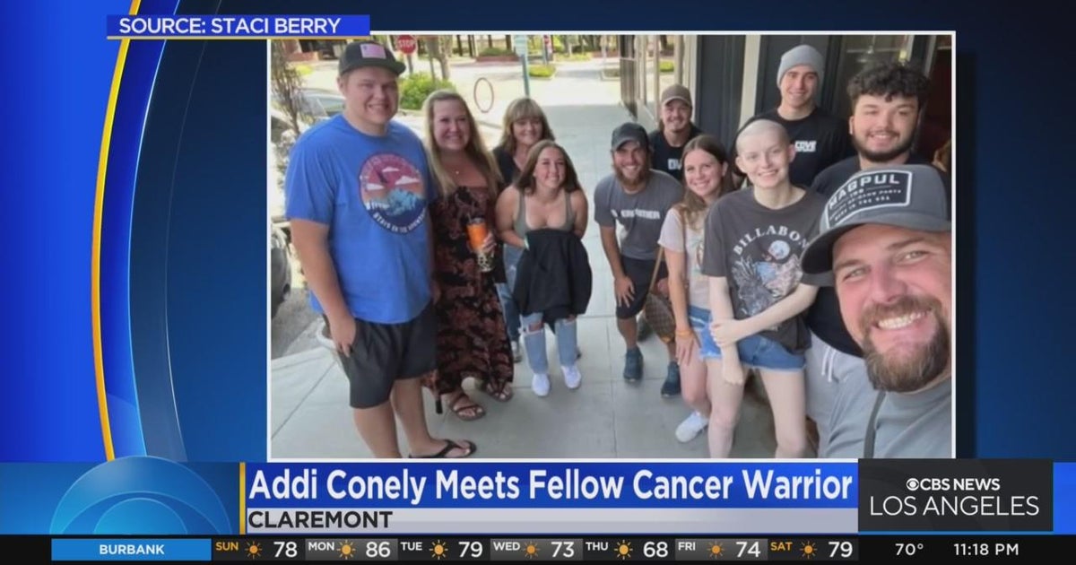 Addison Conely, Chino Hills teen with terminal leukemia, meets fellow ...