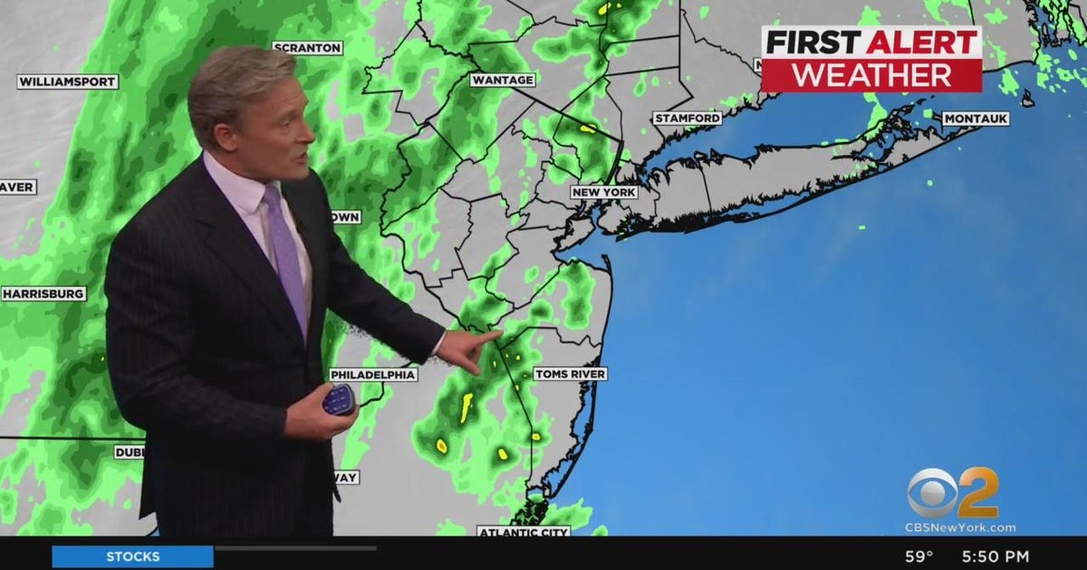 First Alert Weather: CBS2's 4/26 Tuesday evening update - CBS New York