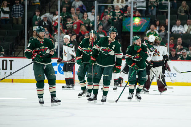 NHL: APR 26 Coyotes at Wild 
