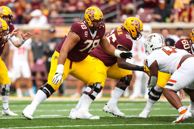 Boye Mafe, Daniel Faalele among four Gophers invited to NFL Combine