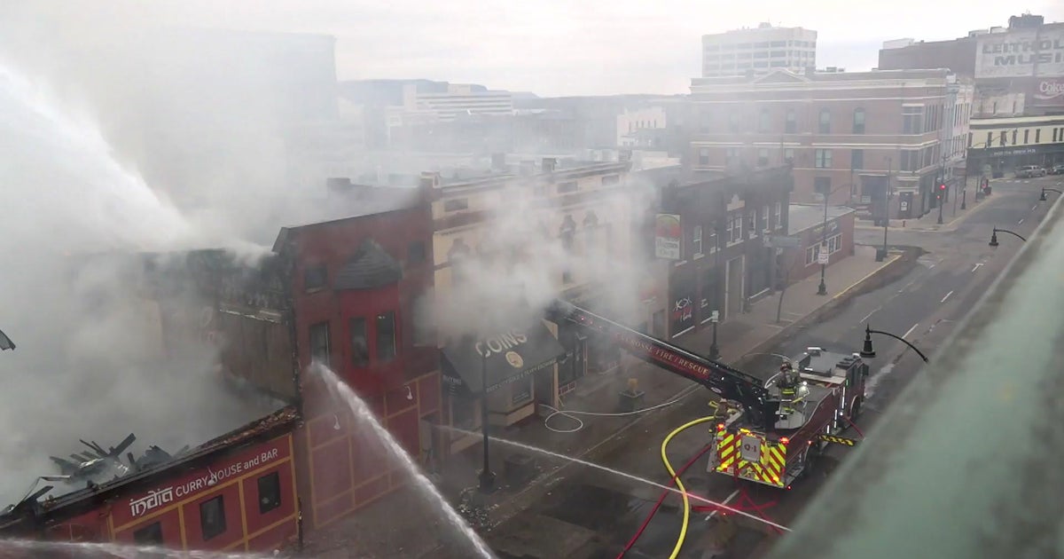 Fire Destroys Building In Downtown La Crosse CBS Minnesota