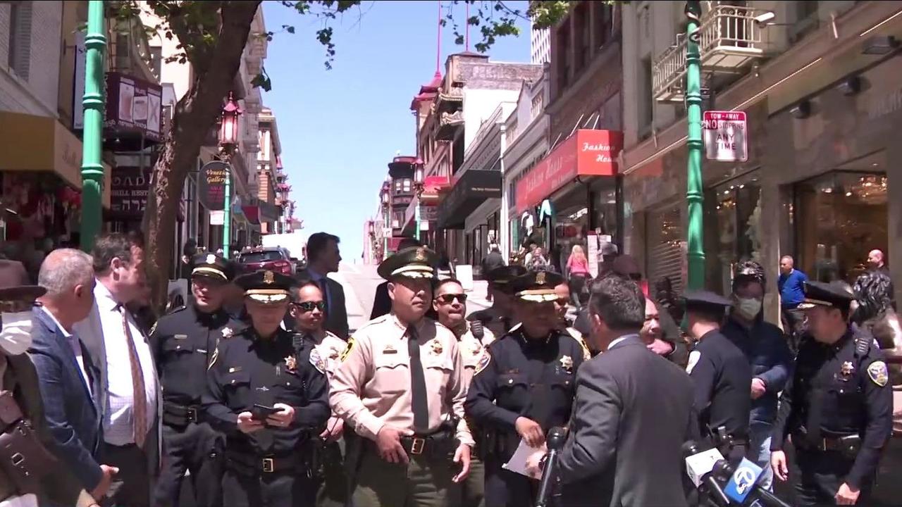 San Francisco mayor, police chief provide update on crime prevention efforts