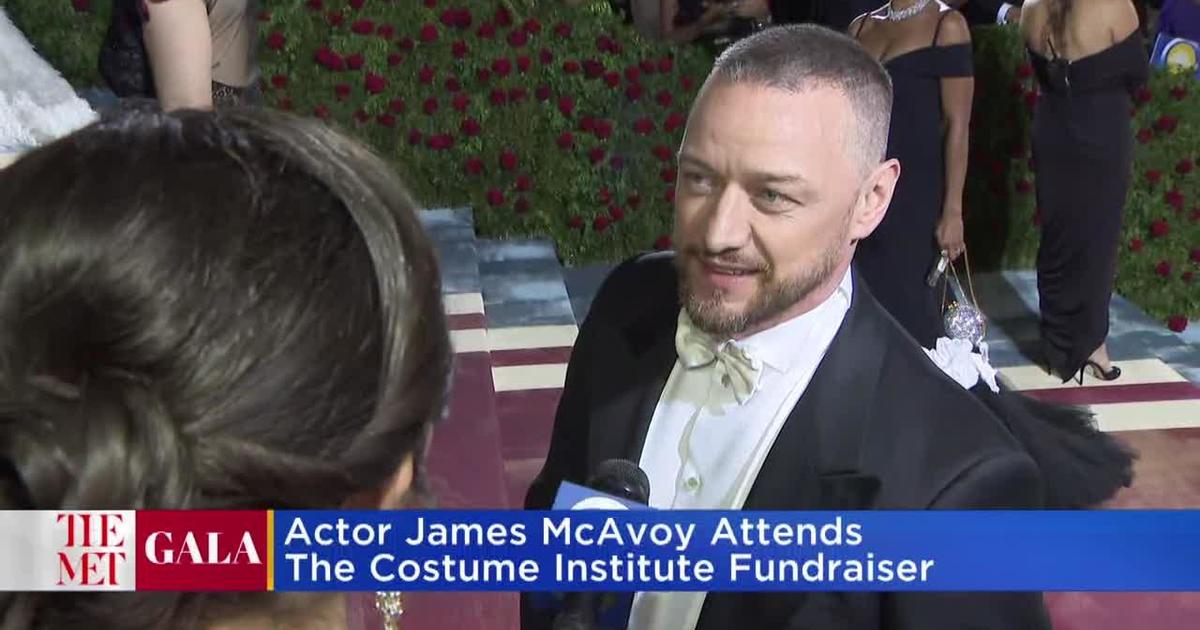 James McAvoy attending Met Gala CBS New York