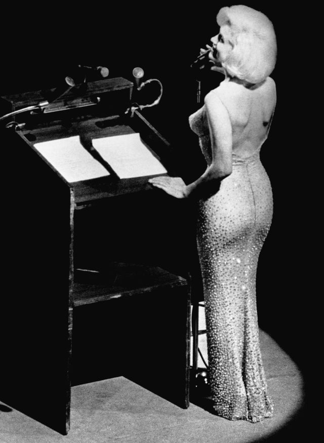 Marilyn Monroe Singing "Happy Birthday" to JFK 