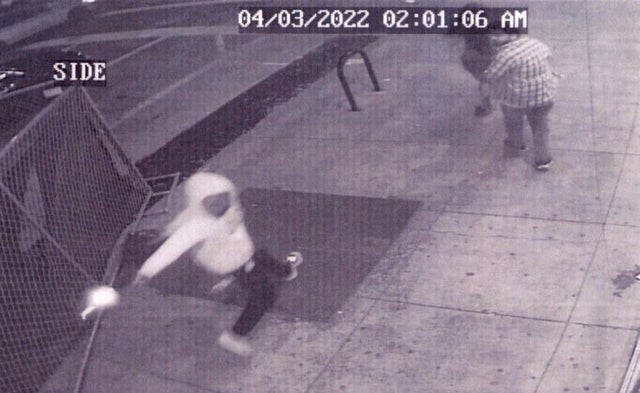 Mtula Payton Running Towards J St. 