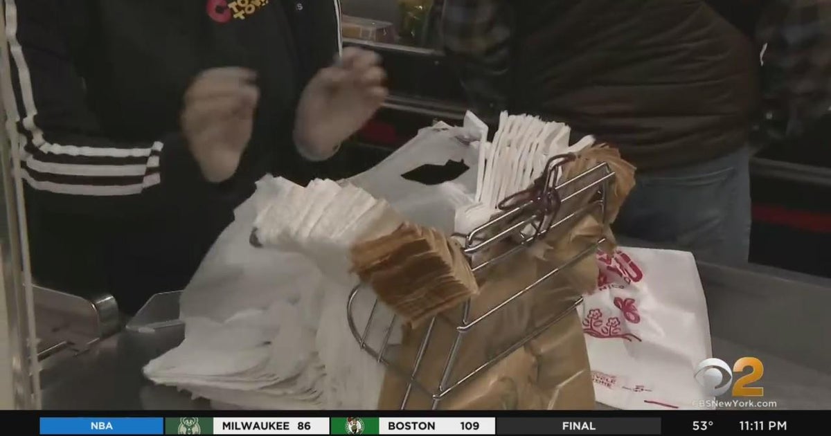 New Jersey's plastic bag ban begins Wednesday CBS New York