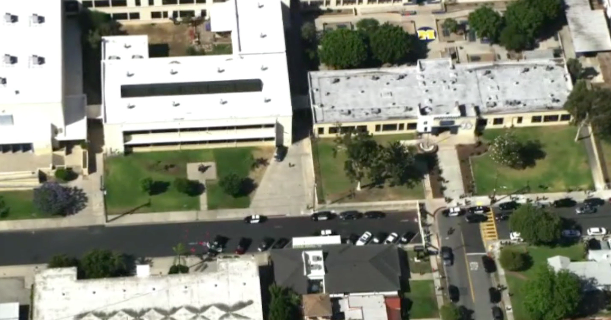 Police lockdown Montebello High School, find no credible threat CBS