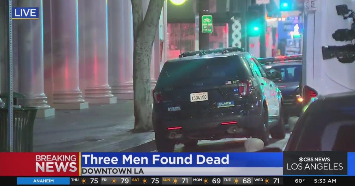 3 men killed in likely fentanyl overdose in Downtown LA; officer ...