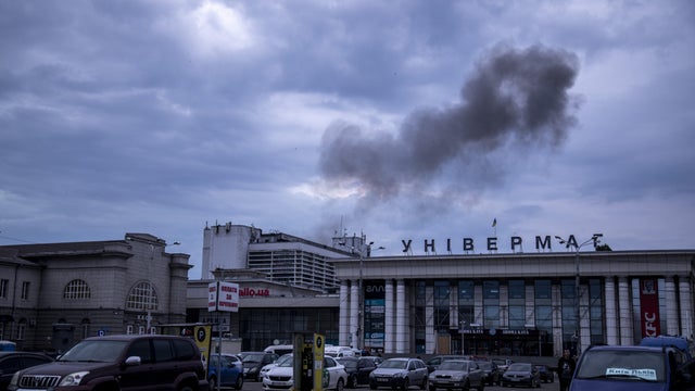 Recent shelling on Ukraine's&nbsp;Cherkaske City 