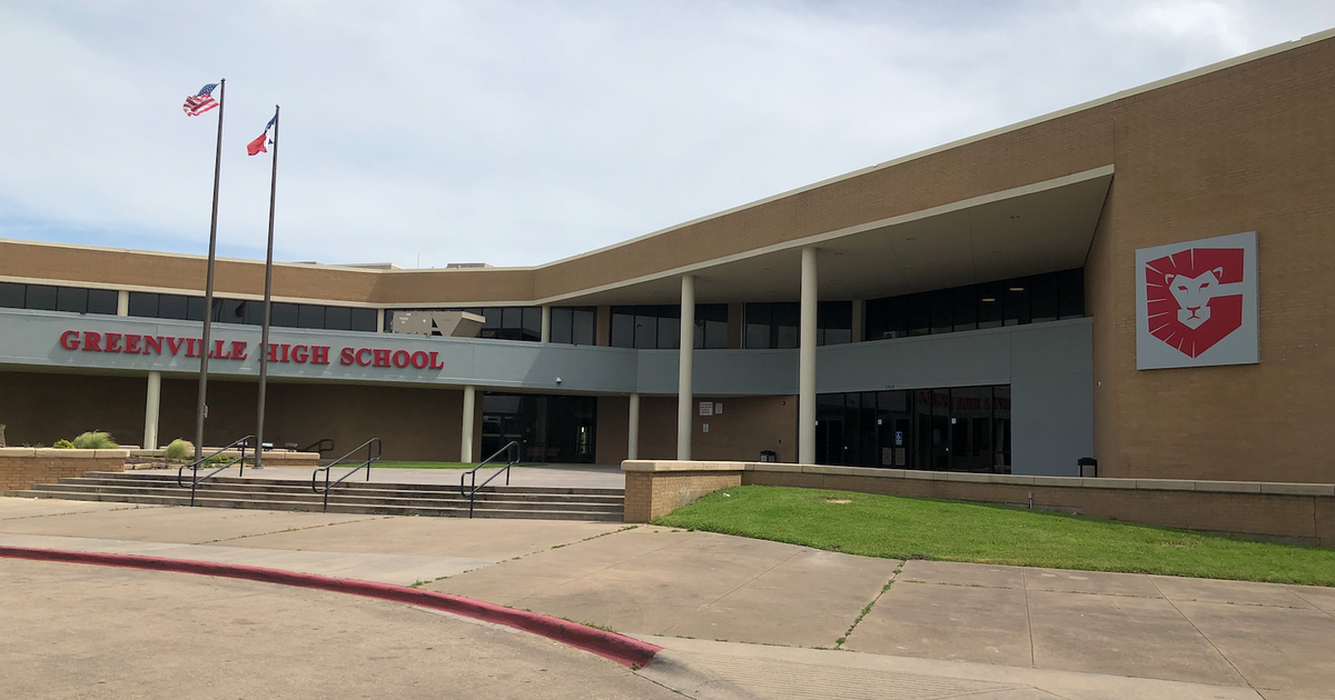 Greenville HS closed, no activities after suspicious item found CBS DFW