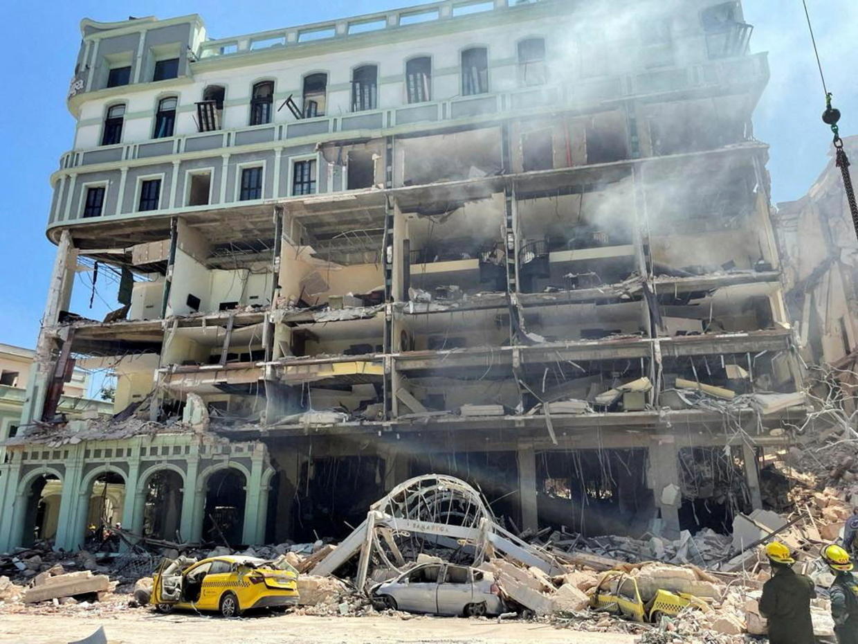 Powerful explosion at upscale hotel in Havana, Cuba, kills 22 people