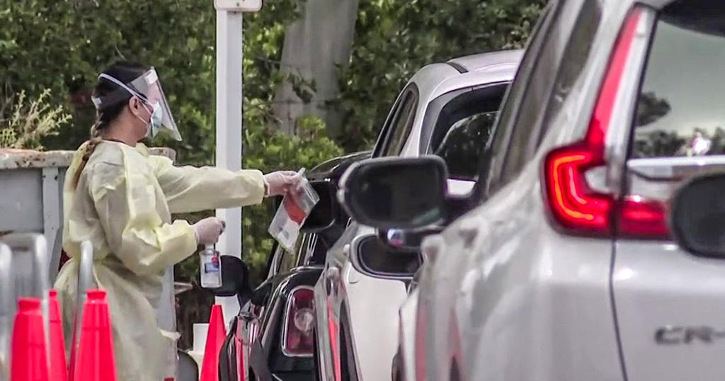 San Mateo County opens COVID19 testtotreat center CBS San Francisco