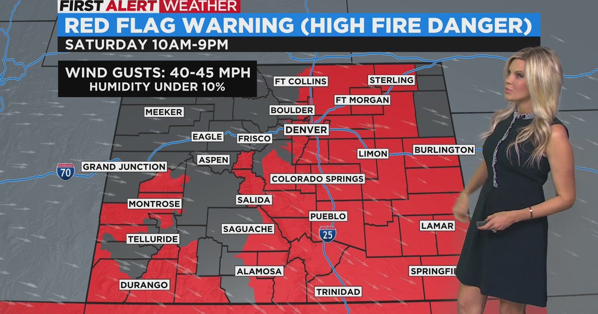 Denver Weather: Fire Danger Returns This Weekend - CBS Colorado