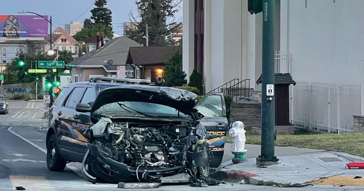 Alameda County deputy injured in Oakland collision with suspected DUI