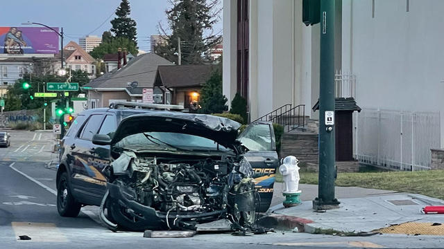 Oakland suspect DUI crash 