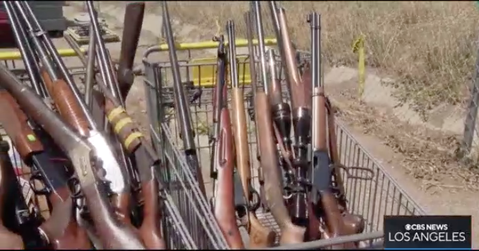 LASD hosts gun buyback in Lynwood CBS Los Angeles