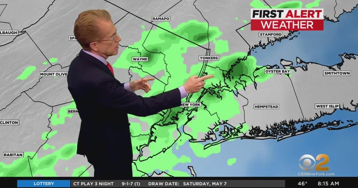 First Alert Weather: CBS2's 5/8 Sunday morning update - CBS New York