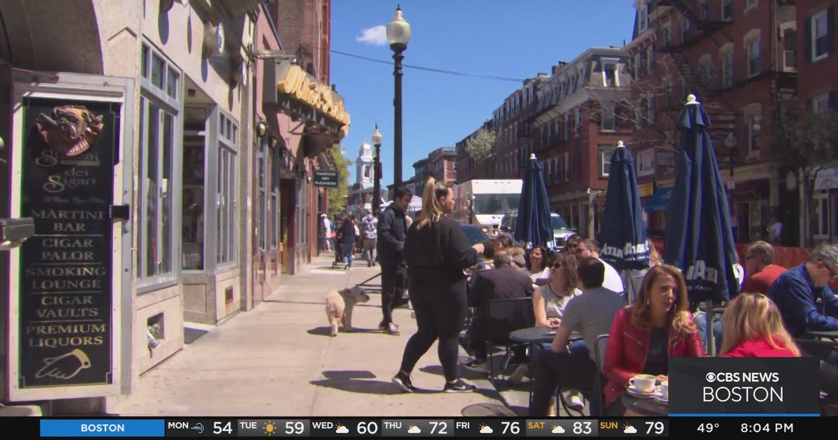 North End restaurant owners file lawsuit over outdoor dining fees CBS
