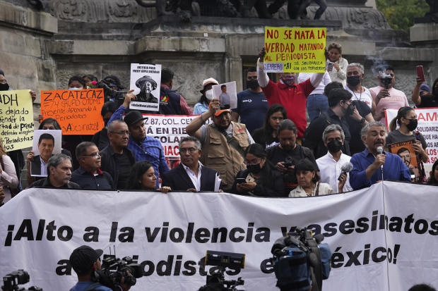 Mexico Journalists Killed 