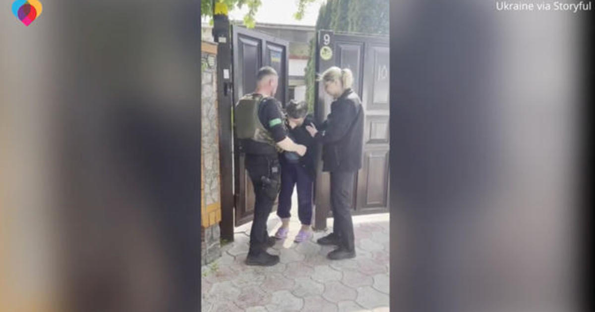 Ukrainian Mother And Son Reunite On Mothers Day After 2 Months Cbs News