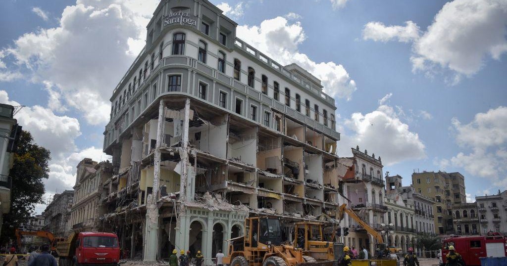 Hotel Saratoga Havana explosion death toll rises to 43 CBS News