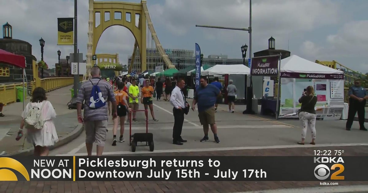 Picklesburgh returns in July CBS Pittsburgh