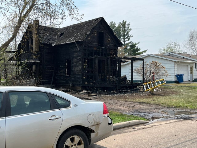 Barron County house fire