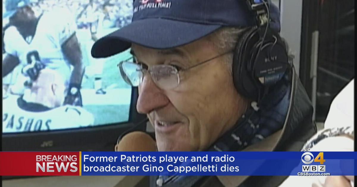 Patriots Legend Gino Cappelletti Dies At Age 89 - CBS Boston