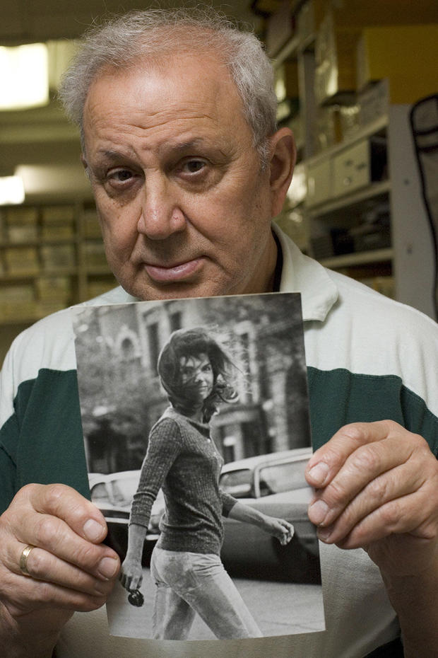 Ron Galella Holds His Most Famous Photo 