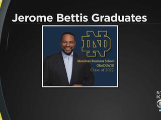 Jerome Bettis among 2022 Notre Dame graduating class