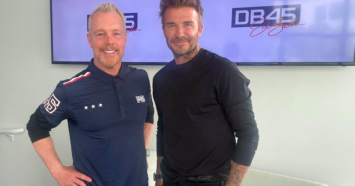 Train Like Beckham: Workout Models Soccer Icon's Routine - CBS Miami