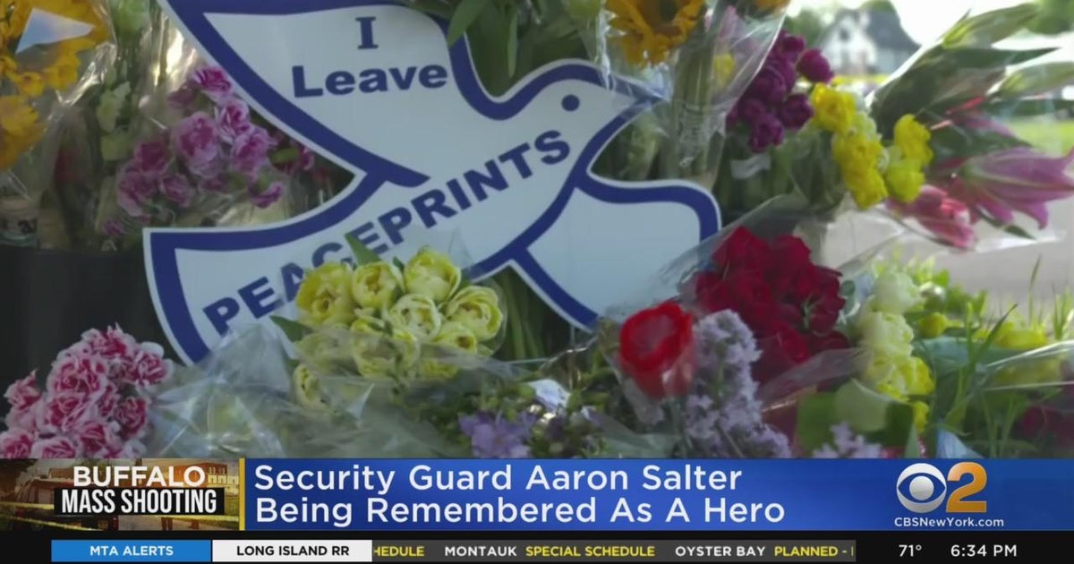 Hero security guard remembered as hero during Buffalo shooting CBS