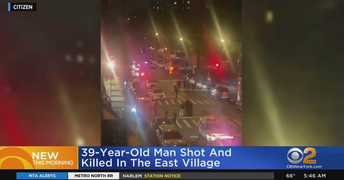Deadly shooting in the East Village - CBS New York