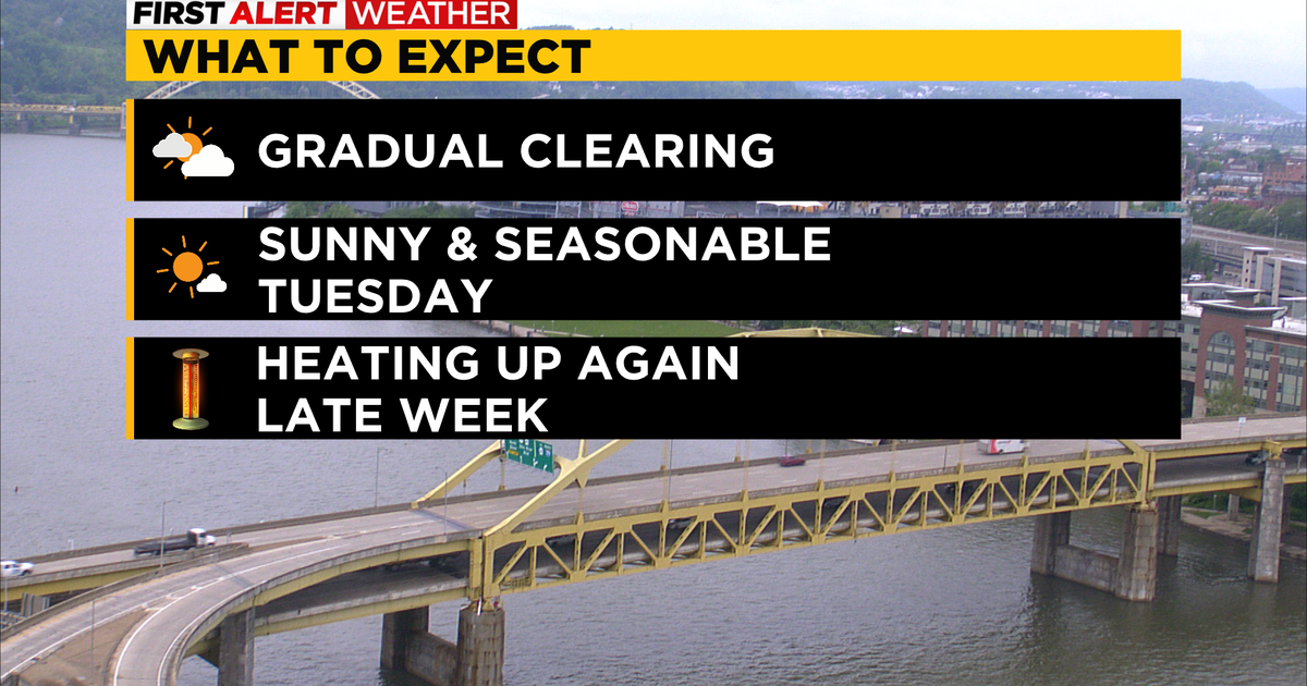 Pittsburgh Weather: Mixed bag of weather on tap next few days - CBS ...