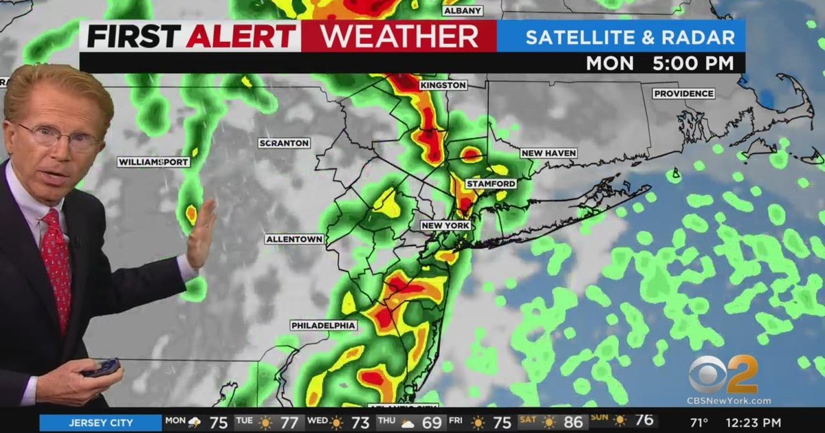First Alert Weather: CBS2's 5/16 Monday afternoon update - CBS New York