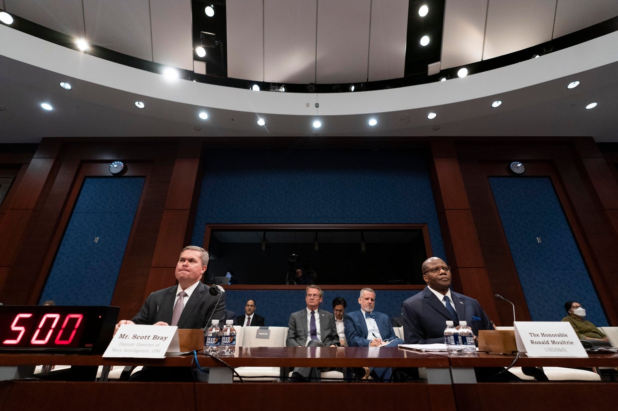 Pentagon officials testify at first public UFO hearing in more than 50 ...