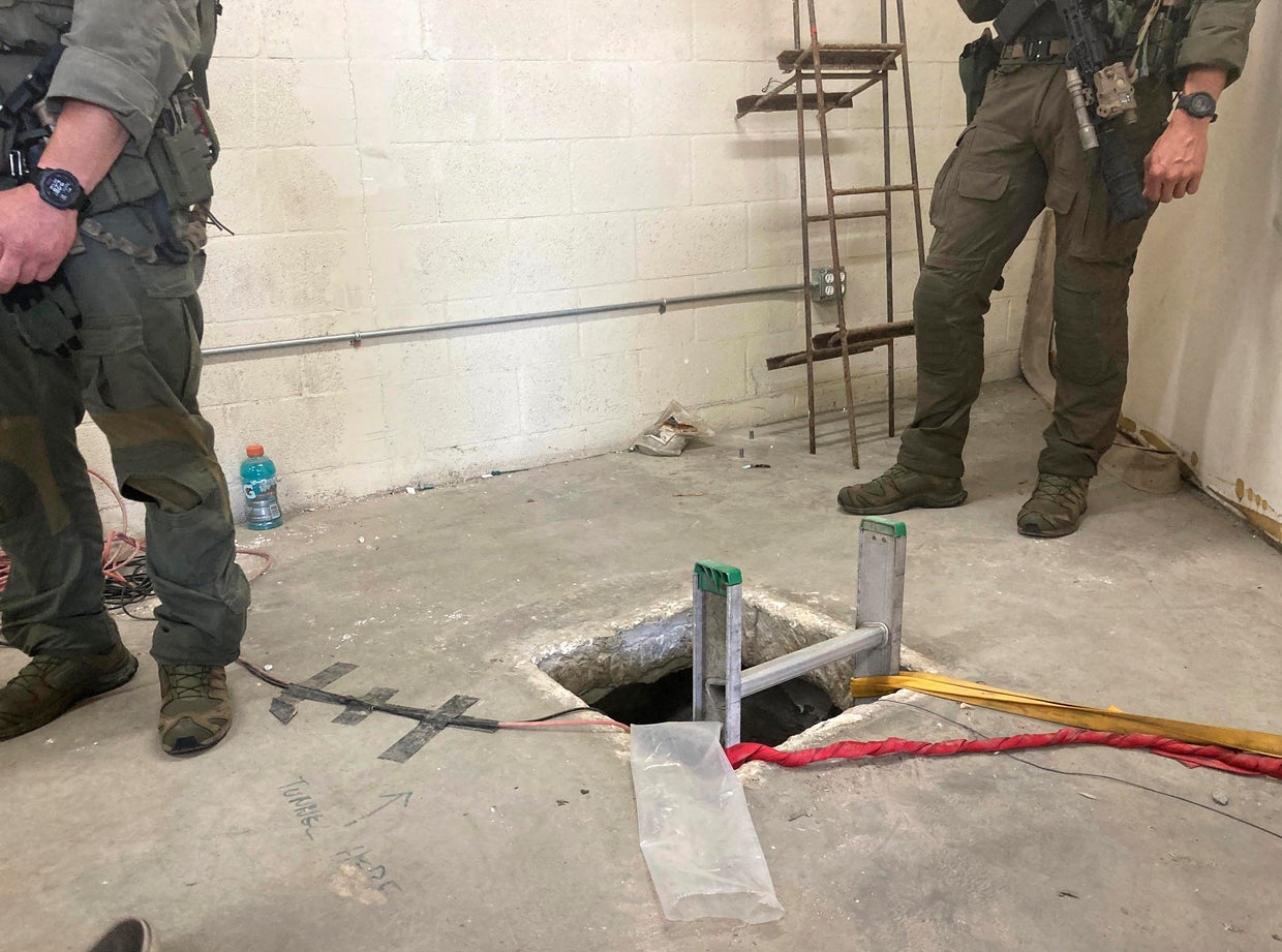 US Mexico Border Tunnel 