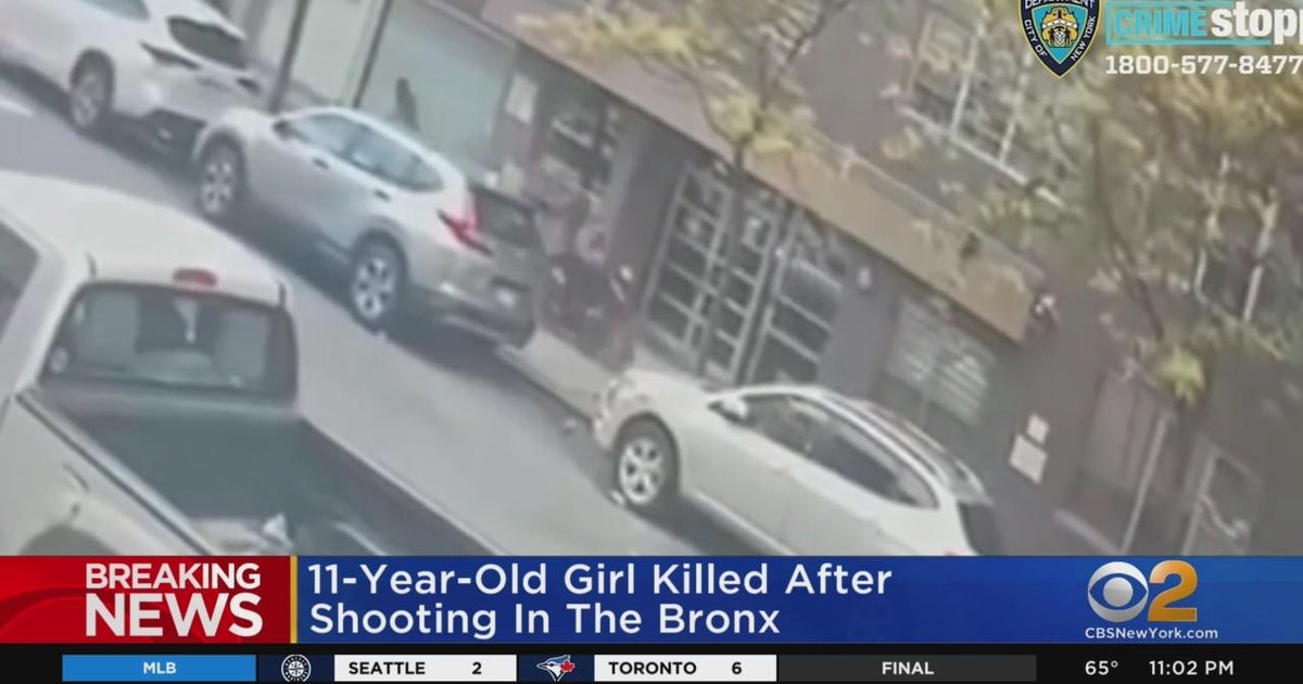 11-year-old girl killed by stray bullet in Bronx - CBS New York