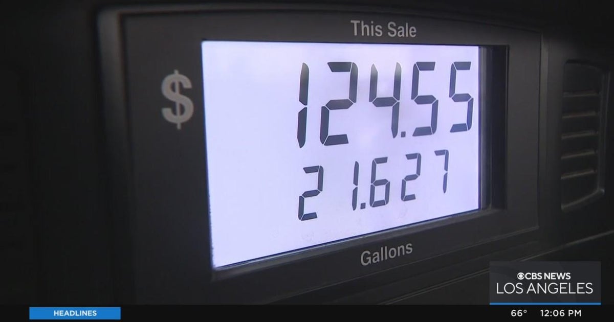 Gas prices way up again, ahead of Memorial Day weekend - CBS Los Angeles