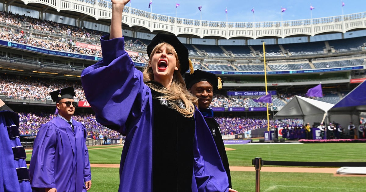 Taylor Swift receives honorary degree from NYU and gives commencement