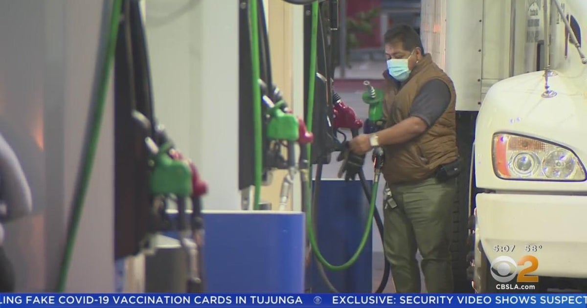 LA County gas prices hit another record high CBS Los Angeles