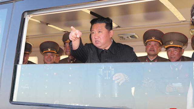 FILE PHOTO: North Korean leader Kim Jong Un observes new weapons test to enhance nuclear capabilities-KCNA 