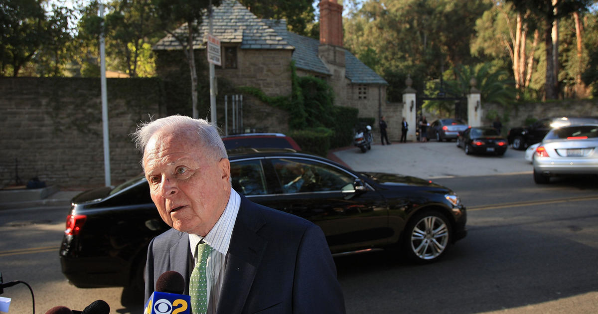 Rick Caruso endorsed by former L.A. Mayor Richard Riordan CBS